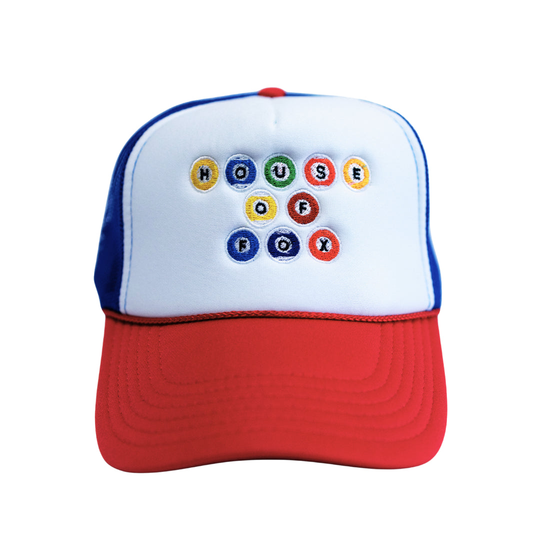 Pool Ball Trucker Hat